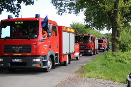 Feuerwehrübung Berge © Landkreis Osnabrück