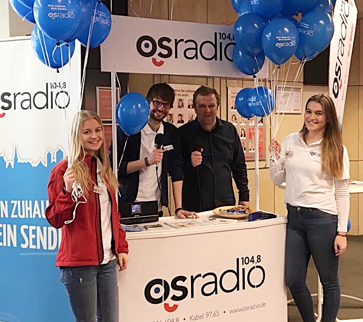 Live von der Immobilienmesse Sparkasse Osnabrück © OS-Radio