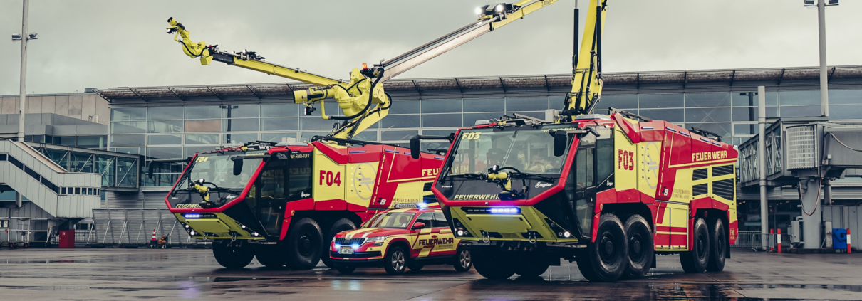 FMO bekommt moderne Löschfahrzeuge©FMO