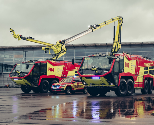FMO bekommt moderne Löschfahrzeuge©FMO