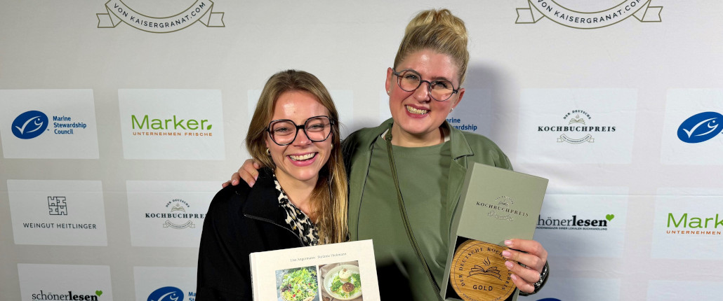 Stefanie Hiekmann + Lisa Angermann©Stefanie Hiekmann_Kochbuchpreis_Titel